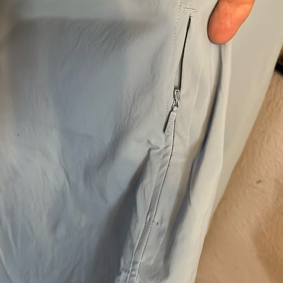 NWT Athleta Oversized Poplin Shirt - blue button up Sz M - Picture 4 of 13